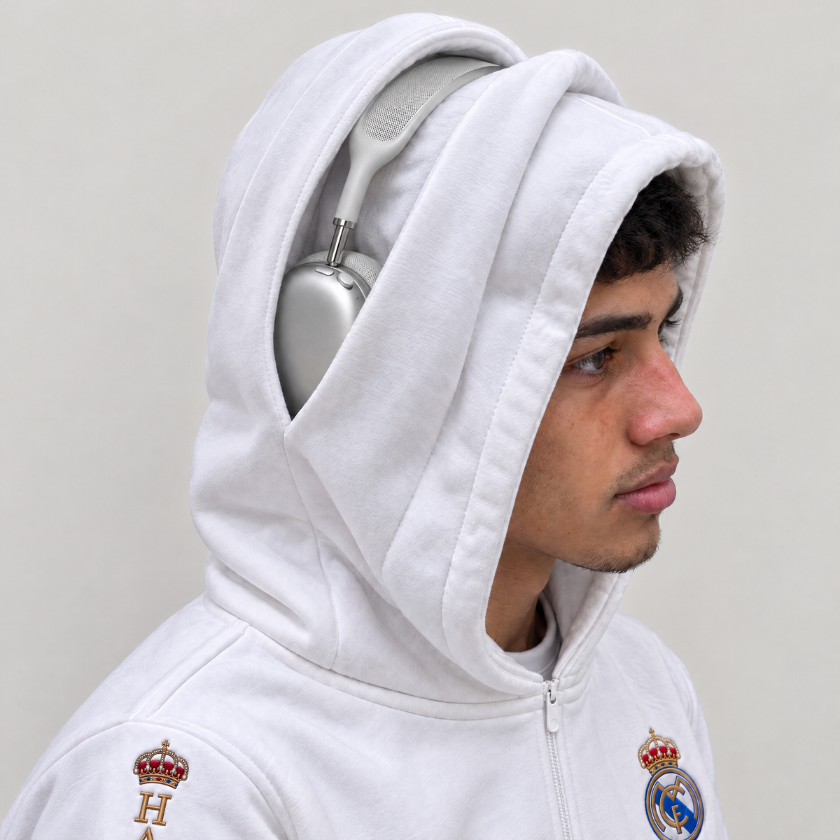Real Madrid Headphone Hoodie
