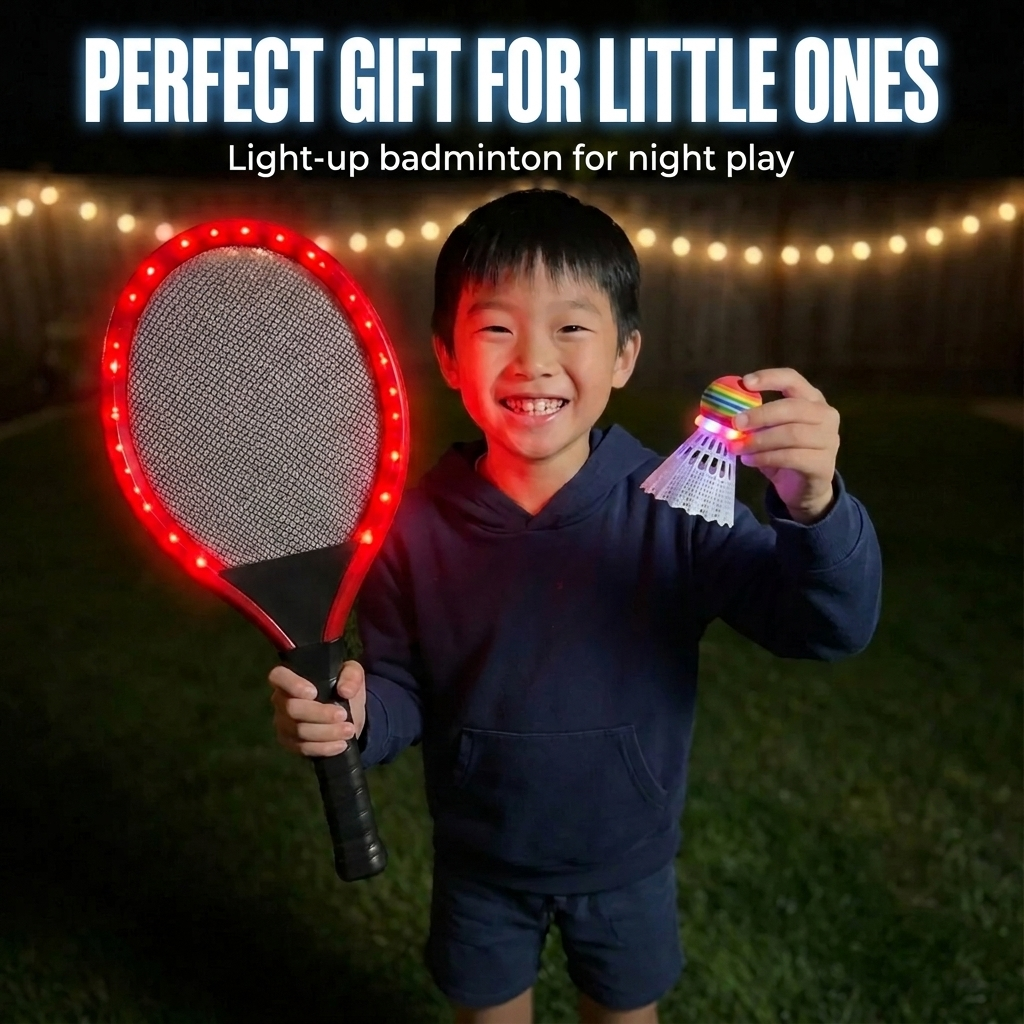 Light Up Badminton Set